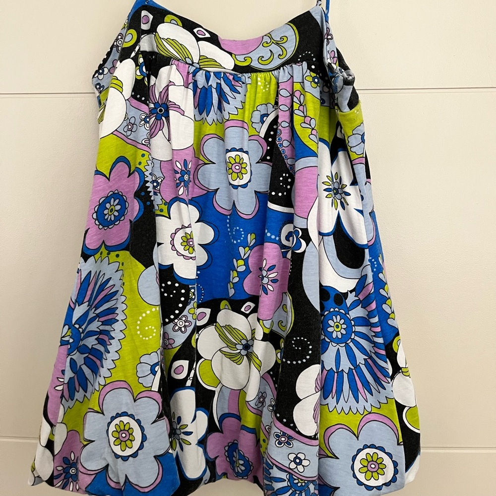 Y2K Floral Spaghetti Strap top